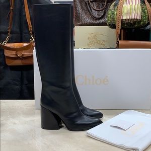 chloe tall boots